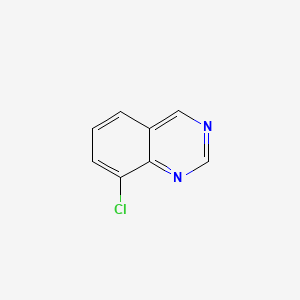 Chemical structure of 8-Chloroquinazoline