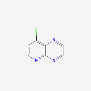 Chemical structure of 8-Chloropyrido[2,3-b]pyrazine