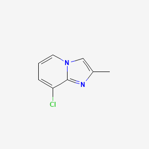 Chemical structure of 8-Chloro-2-methylimidazo[1,2-a]pyridine