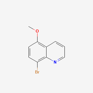 Chemical structure of 8-Bromo-5-methoxyquinoline