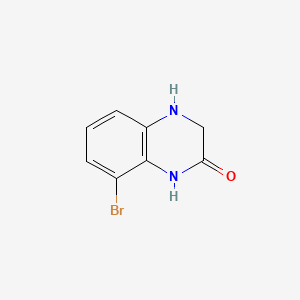 Chemical structure of 8-bromo-3,4-dihydronaphthalen-2(1H)-one