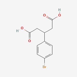 Chemical structure of 8-Br-5-MeO-2,2-dimethyl-4H-1,3-benzodioxin-4-one