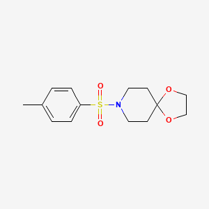 Chemical structure of 8-Tosyl-1,4-dioxa-8-azaspiro[4.5]decane