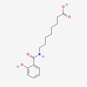 Chemical structure of Salcaprozic Acid