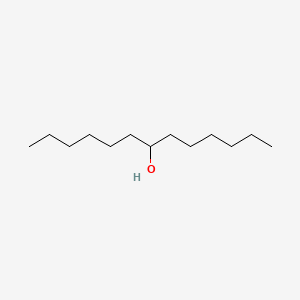 Chemical structure of 7-Tridecanol