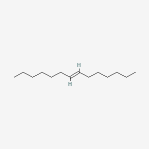 Chemical structure of 7-Tetradecene