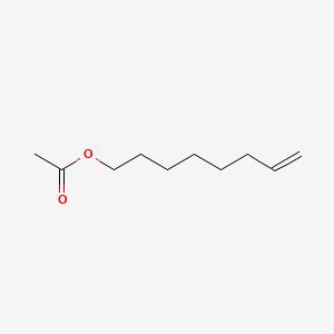 Chemical structure of 7-Octenyl Acetate