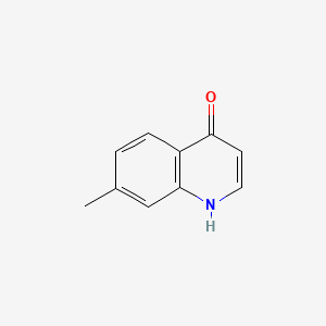 Chemical structure of 7-Methyl-4-quinolone