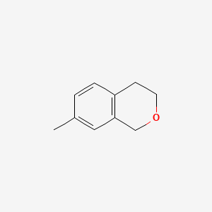 Chemical structure of 7-Methylisochroman