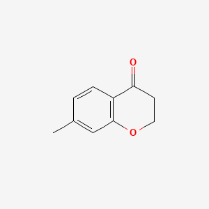 Chemical structure of 7-Methylchroman-4-one