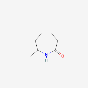 Chemical structure of 7-Methylcaprolactam