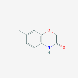 Chemical structure of 7-Methyl-2H-1,4-benzoxazin-3(4H)-one