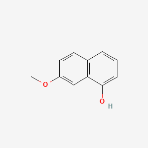 Chemical structure of 7-Methoxynaphthalen-1-ol