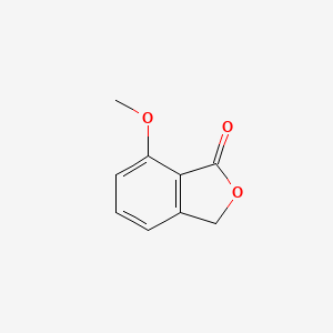 Chemical structure of 7-Methoxyisobenzofuran-1(3H)-one
