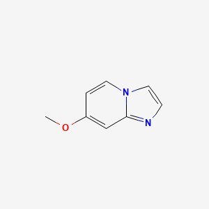 Chemical structure of 7-Methoxyimidazo[1,2-a]pyridine