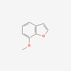 Chemical structure of 7-Methoxybenzofuran
