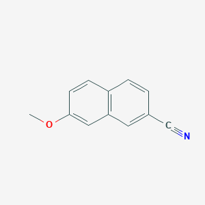 Chemical structure of 7-Methoxy-2-naphthonitrile