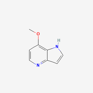 Chemical structure of 7-Methoxy-1H-pyrrolo[3,2-b]pyridine