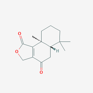 Chemical structure of 7-Ketoisodrimenin