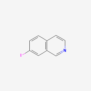 Chemical structure of 7-Iodoisoquinoline