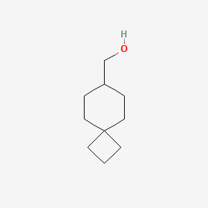 Chemical structure of Spiro[3.5]nonan-7-ylmethanol