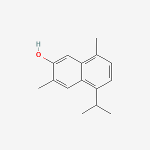 Chemical structure of 7-Hydroxycadalene