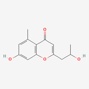 Chemical structure of Aloesol