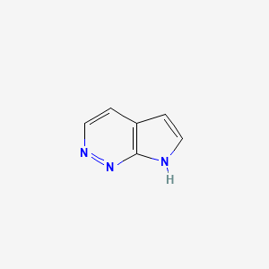 Chemical structure of 7H-Pyrrolo[2,3-c]pyridazine