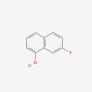 Chemical structure of 7-Fluoro-1-naphthol
