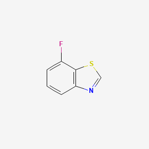 Chemical structure of 7-Fluorobenzo[d]thiazole