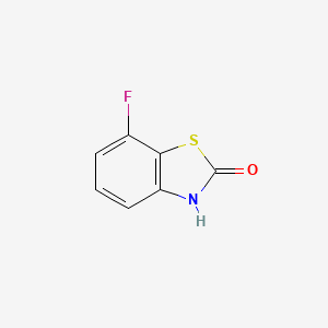 Chemical structure of 7-Fluorobenzo[d]thiazol-2(3H)-one