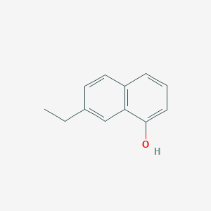 Chemical structure of 7-Ethylnaphthalen-1-ol
