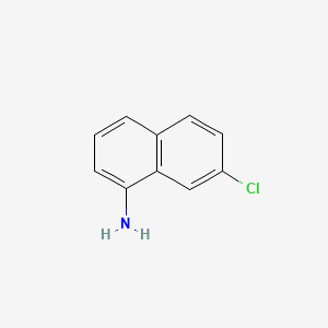 Chemical structure of 7-Chloronaphthalen-1-amine