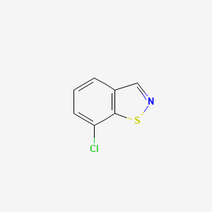 Chemical structure of Benclothiaz