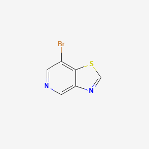 Chemical structure of 7-Bromothiazolo[4,5-c]pyridine