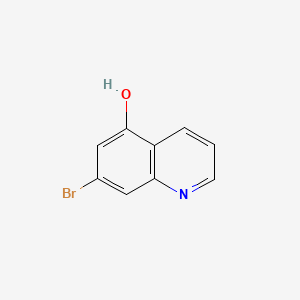Chemical structure of 7-Bromoquinolin-5-ol