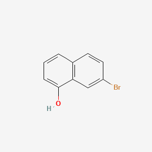 Chemical structure of 7-Bromonaphthalen-1-ol