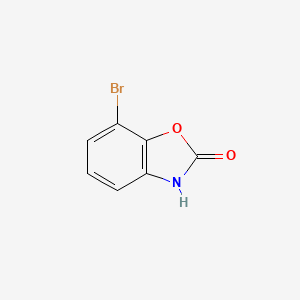 Chemical structure of 7-Bromobenzo[d]oxazol-2(3H)-one