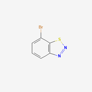 Chemical structure of 7-Bromo-1,2,3-benzothiadiazole