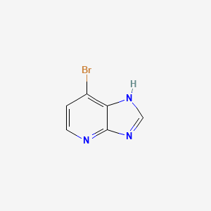 Chemical structure of 7-Bromo-3H-imidazo[4,5-b]pyridine