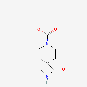 Chemical structure of 7-Boc-1-oxo-2,7-diazaspiro[3.5]nonane