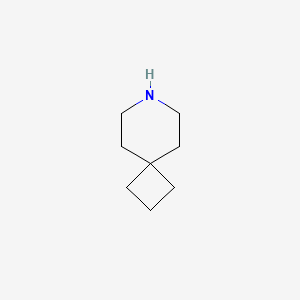 Chemical structure of 7-AZASPIRO[3.5]NONANE