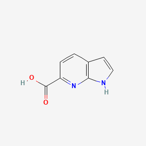 Chemical structure of 7-Azaindole-6-carboxylic Acid