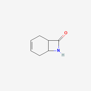 Chemical structure of 7-Azabicyclo[4.2.0]oct-3-en-8-one