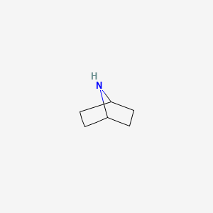 Chemical structure of 7-Azabicyclo[2.2.1]heptane