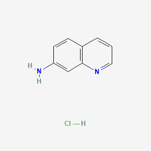Chemical structure of 7-Aminoquinoline Hydrochloride