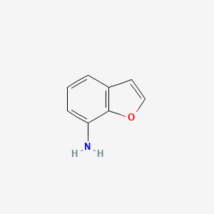 Chemical structure of 7-Aminobenzofuran