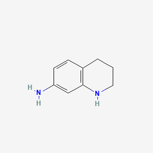Chemical structure of 1,2,3,4-Tetrahydroquinolin-7-amine
