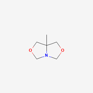 Chemical structure of 7a-Methyltetrahydro-1H-oxazolo[3,4-c]oxazole