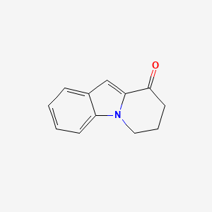 Chemical structure of 7,8-dihydropyrido[1,2-a]indol-9(6H)-one